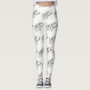 Mutter der Leggings - Schwarz auf Weiß