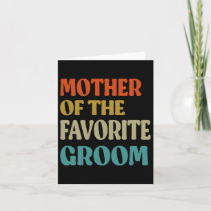 Mutter der Lieblingsgarten Hochzeit Mama Funny Gro Karte