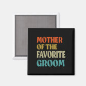 Mutter der Lieblingsgarten Hochzeit Mama Funny Gro Magnet (Vorderseite/Rückseite)