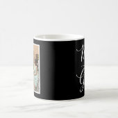 Mutter der Mädchen Elegantes Skript 1 Benutzerfoto Kaffeetasse (Mittel)