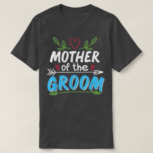 Mutter der Mama des Hochzeitsgartens T-Shirt (Design vorne)