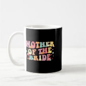 Mutter der Mama Retro Groovy Bachelorette Kaffeetasse (Links)