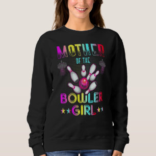 Mutter der Matchfamilie Bowler Girl Bowling Sweatshirt