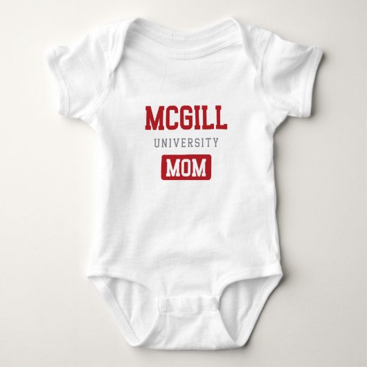 Mutter der McGill-Universität Baby Strampler (Vorderseite)