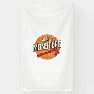Mutter der Monster Vintage Basketball-Mutter Desig Banner