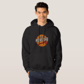 Mutter der Monster Vintage Basketball-Mutter Desig Hoodie (Vorne ganz)