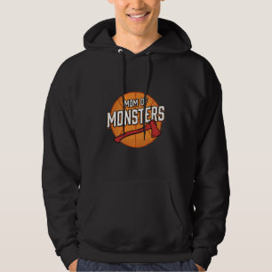 Mutter der Monster Vintage Basketball-Mutter Desig Hoodie