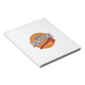 Mutter der Monster Vintage Basketball-Mutter Desig Notizblock (angewinkelt)