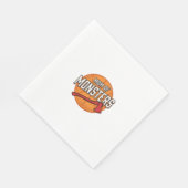 Mutter der Monster Vintage Basketball-Mutter Desig Serviette (Ecke)