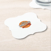 Mutter der Monster Vintage Basketball-Mutter Desig Untersetzer (angewinkelt)