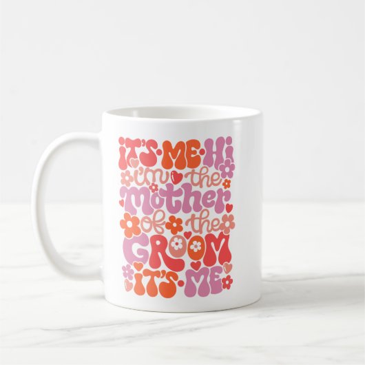 Mutter der Niedlichen Hochzeitsgeschenke Tasse (Links)