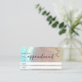 Mutter der Pearl Business Appointment Cards Terminkarte (Stehend Vorderseite)