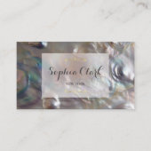 Mutter der Pearl Business Card Visitenkarte (Vorderseite)