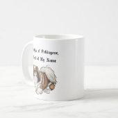 Mutter der Pekingese, Erste meines Namens Kaffeetasse (Vorderseite Links)