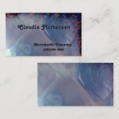 Mutter der Perleffektkarten Biz Cards Visitenkarte (Vorne/Hinten)