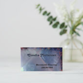 Mutter der Perleffektkarten Biz Cards Visitenkarte (Stehend Vorderseite)