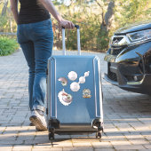 Mutter der Perlen, die eine Perle gebären. Aufkleber (Koffer Insitu)