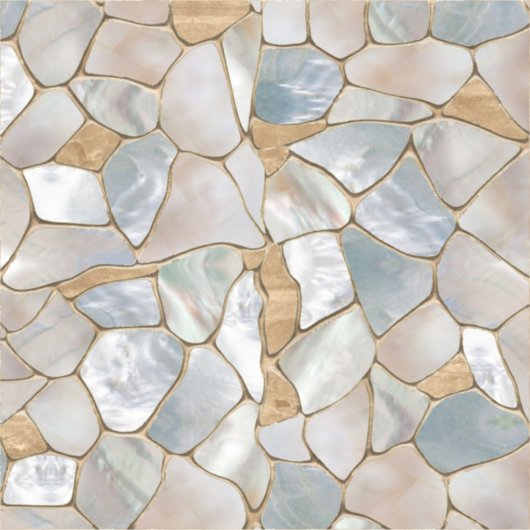 Mutter der Perlen- und Goldzellen abstrakt Aufkleber (Vorderseite)