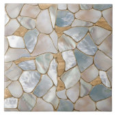 Mutter der Perlen- und Goldzellen abstrakt Fliese (Vorderseite)