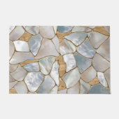 Mutter der Perlen- und Goldzellen abstrakt Fußmatte (Vorderseite)