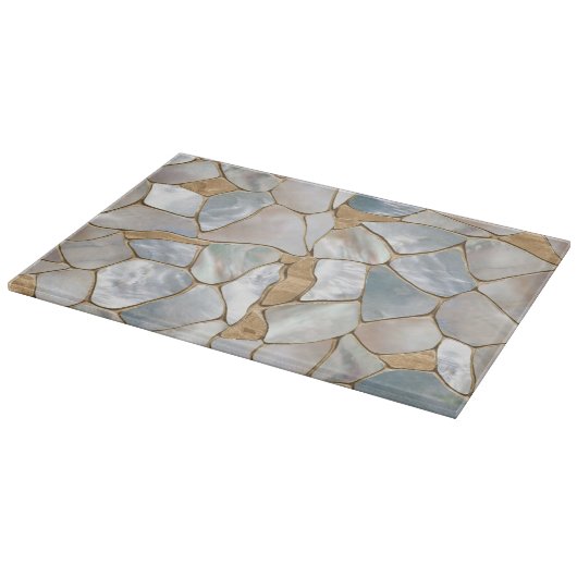 Mutter der Perlen- und Goldzellen abstrakt Schneidebrett (Ecke)