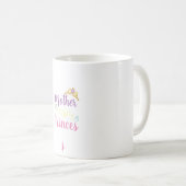 Mutter der Prinzessin Tiara, die eine individuell  Kaffeetasse (VorderseiteRechts)