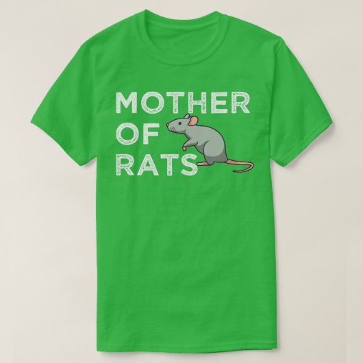 Mutter der Ratten T-Shirt (Design vorne)
