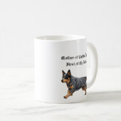 Mutter der Rinder Hunde, Vorname Kaffeetasse (VorderseiteRechts)
