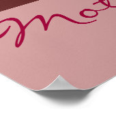 Mutter der Rose Poster (Ecke)