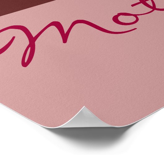 Mutter der Rose Poster (Ecke)