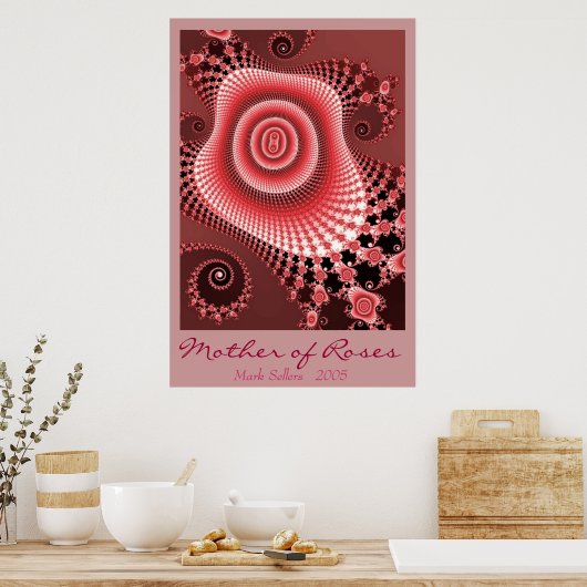 Mutter der Rose Poster (Küche)