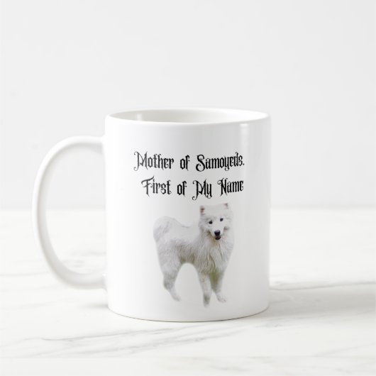 Mutter der Samojeden, Erste meines Namens Kaffeetasse (Links)