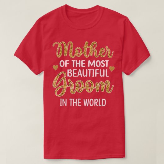Mutter der schönsten Dusche Mama T-Shirt (Design vorne)