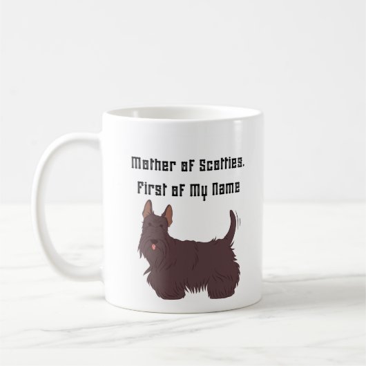 Mutter der Schotten, Vorname Kaffeetasse (Links)