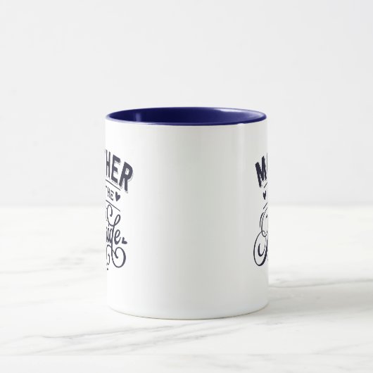 Mutter der Tasse Bride (Zentrum)
