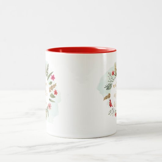 Mutter der Tasse des Blumenrotkaffees (Mittel)