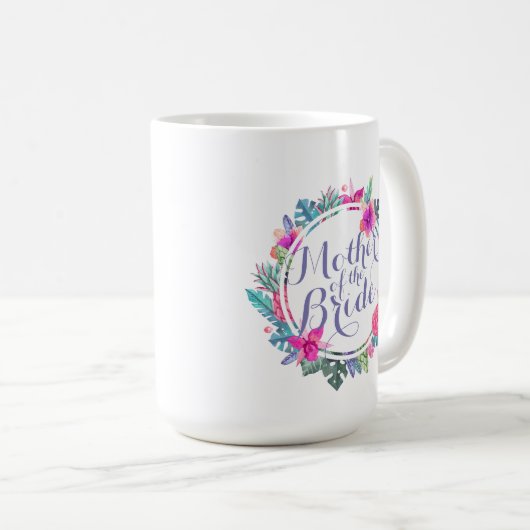 Mutter der Tasse Tropical Floral (VorderseiteRechts)