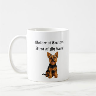 Mutter der Terrier, Vorname von mir Kaffeetasse