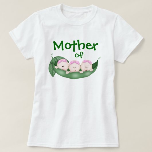 Mutter der Triplet Girls T-Shirt (Design vorne)