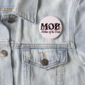 Mutter der Tulpe-Beschriftung der Braut-(MOD) Button (Beispiel)