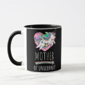 Mutter der Unicorns! Tasse (Links)