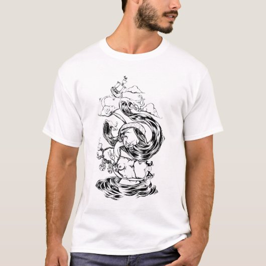 Mutter der Verrücktheit T-Shirt (Vorderseite)