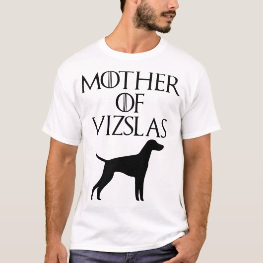 Mutter der vizslas HundeT - Shirts (Vorderseite)