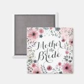 Mutter der Wasserfarbe der Bride | Magnet (Vorderseite/Rückseite)