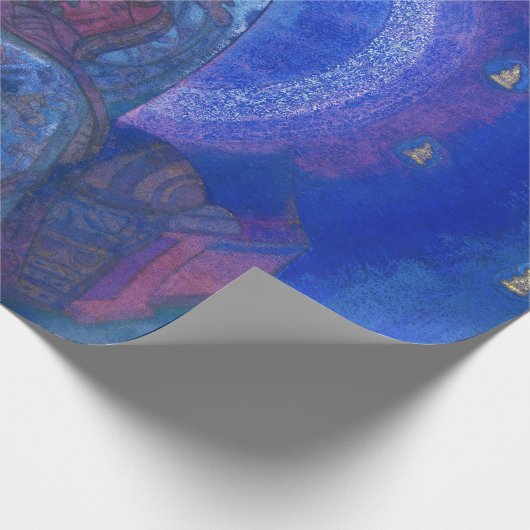 Mutter der Welt, 1924 von Nicholas Roerich Geschenkpapier (Ecke)