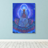 Mutter der Welt, 1924 von Nicholas Roerich Leinwanddruck (Insitu (Holzboden))
