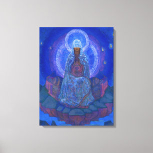 Mutter der Welt, 1924 von Nicholas Roerich Leinwanddruck