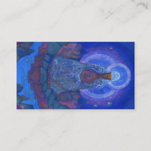 Mutter der Welt, 1924 von Nicholas Roerich Visitenkarte (Vorderseite)