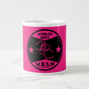 MUTTER DER WELT MIT BESTEN SCHRITTEN Jumbo-Tasse