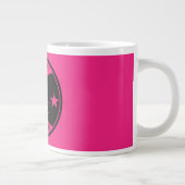 MUTTER DER WELT MIT BESTEN SCHRITTEN Jumbo-Tasse (Rechts)